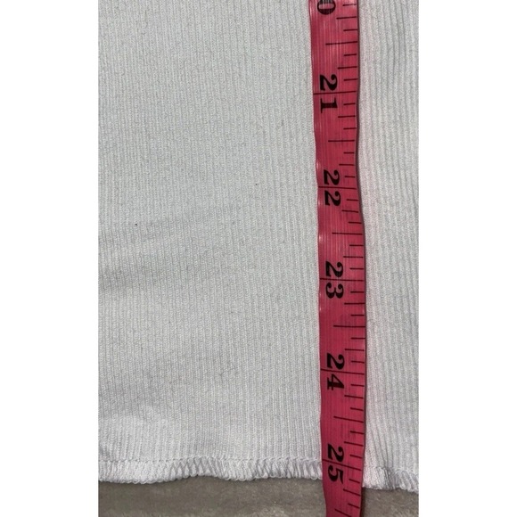 Beyonce Tank‎ Top Women's S White Rib Official Merch 2025 Cowboy Carter Tour NEW - Picture 5 of 8